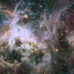 Nebulosa da Tarântula em infravermelho